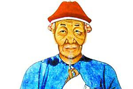 博仟人像雕塑公司創作蒲松齡雕塑原型照片